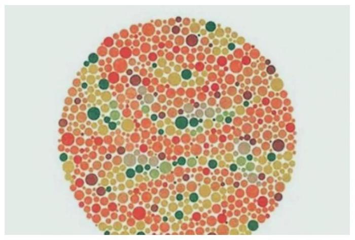 色盲测试100张图(色盲测试图)